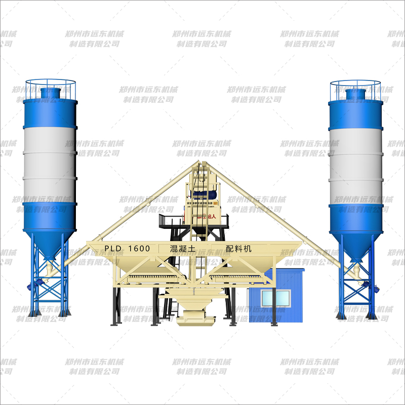 HZS50（1000+2倉(cāng)）混凝土攪拌站(圖3)